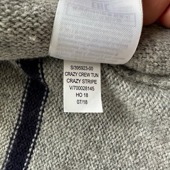 Gap Wool Blend Gray Rainbow Stripe Sweater Size XS - Picture 11 of 12